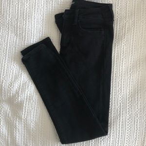 vervet ankle skinny black jeans